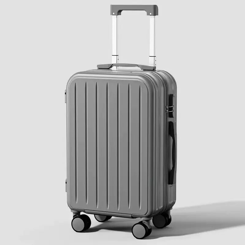 Durable Silent Wheel Luggage with Lock for Travel