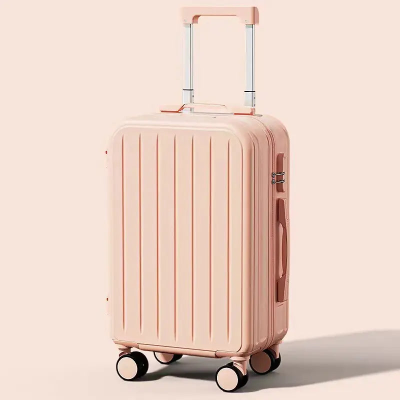 Durable Silent Wheel Luggage with Lock for Travel