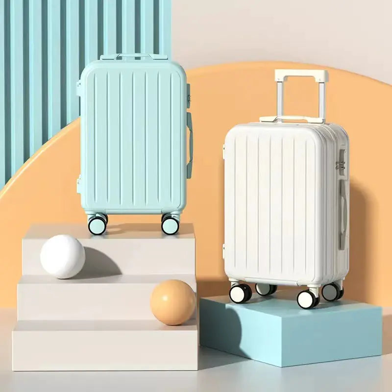 Durable Silent Wheel Luggage with Lock for Travel